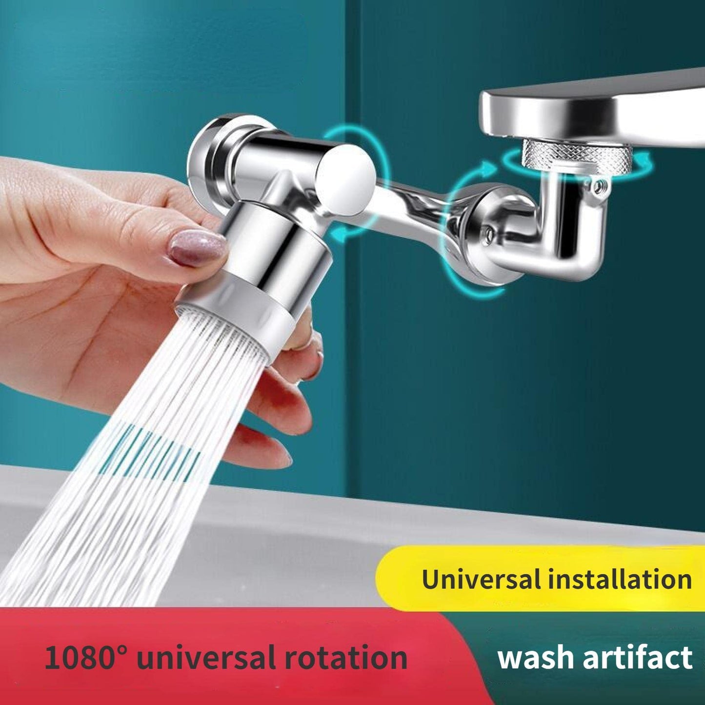 Universal 1080 Swivel Faucet Aerator Multifunction Faucet Extender