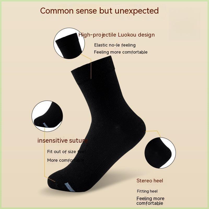 Socks Sweat-absorbent Antibacterial Deodorant Cotton