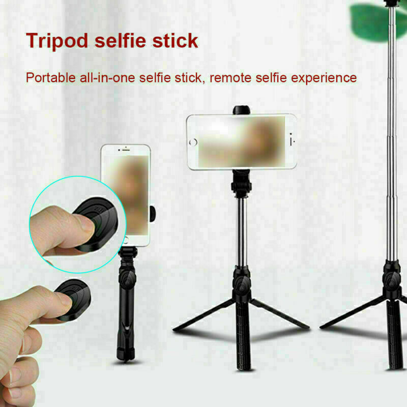 Telescopic Selfie Stick Bluetooth Tripod Monopod Phone Holder