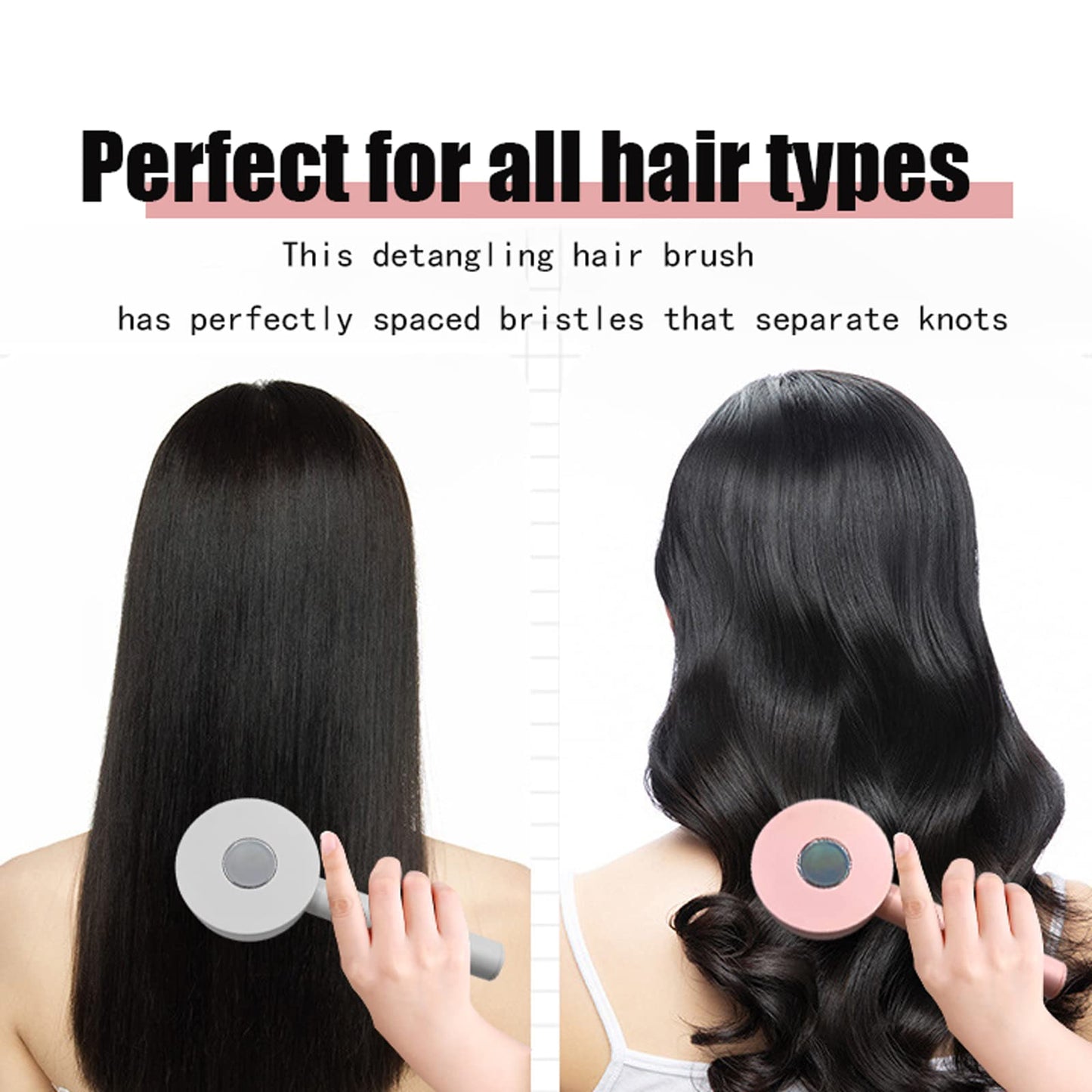 One-key Self-cleaning Hair Brush Curly Hair