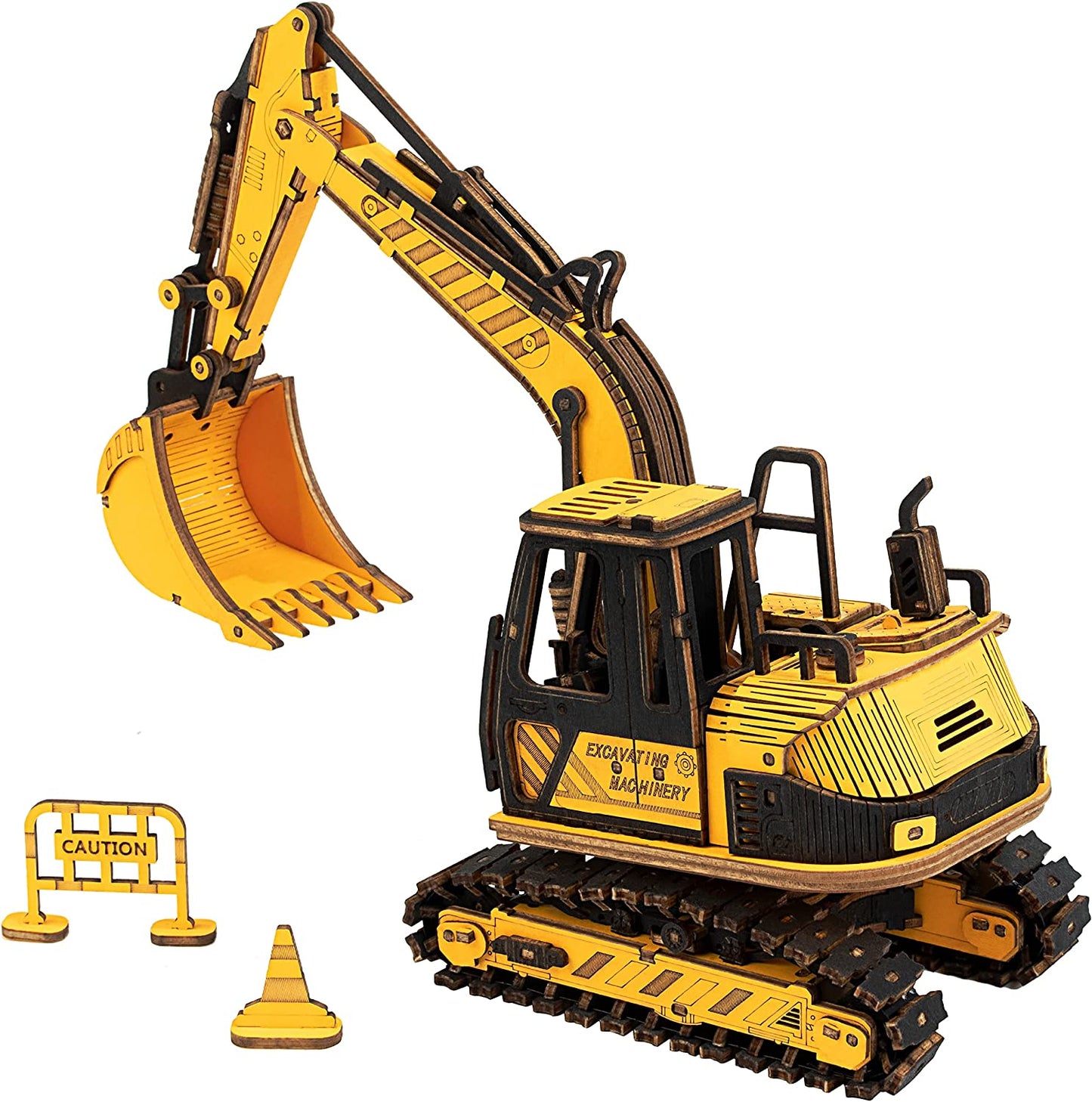 Robotime Rokr Construction Vehicles Truck Toys Set 3D