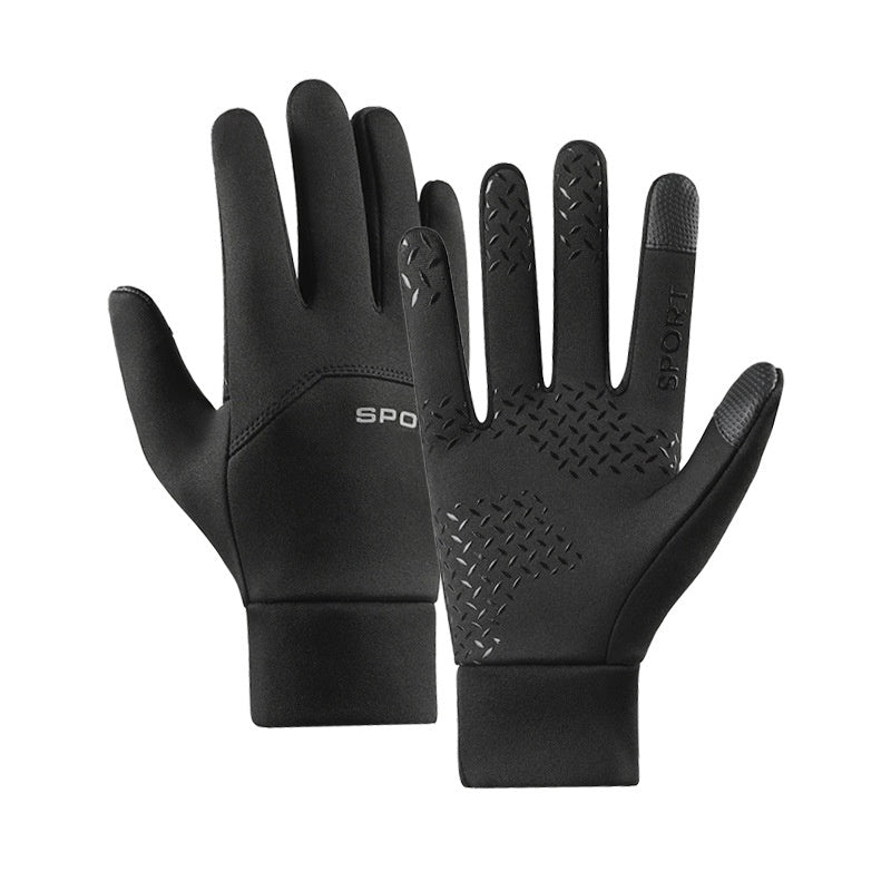 Thermal & Waterproof Fleece-lined Touch Screen Gloves