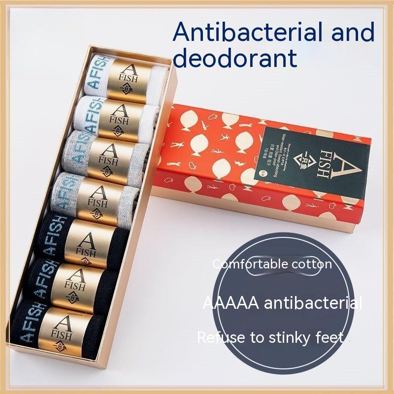 Socks Sweat-absorbent Antibacterial Deodorant Cotton
