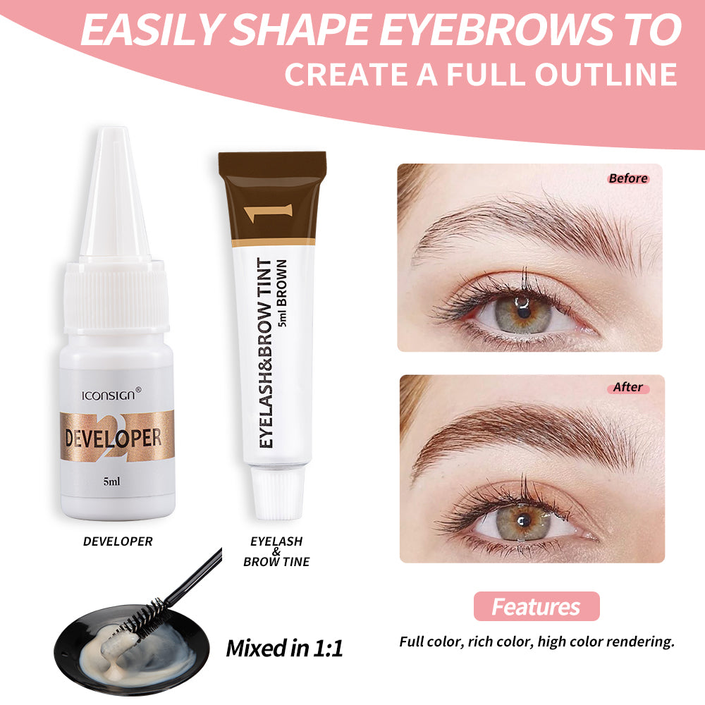 ICONSIGN™ Lash Lift Eye Lash Eyebrow Dye Tint Kit