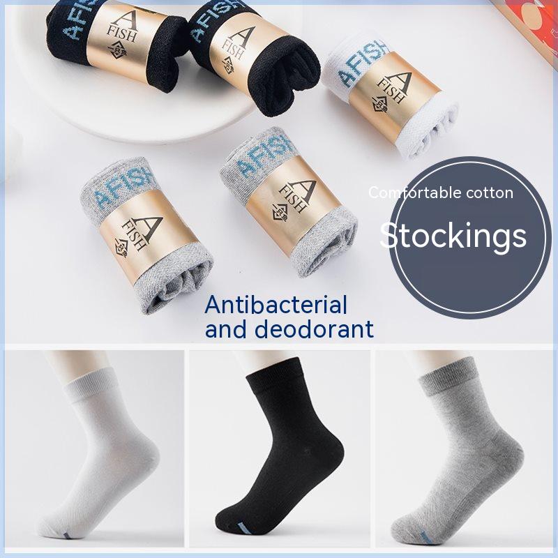 Socks Sweat-absorbent Antibacterial Deodorant Cotton
