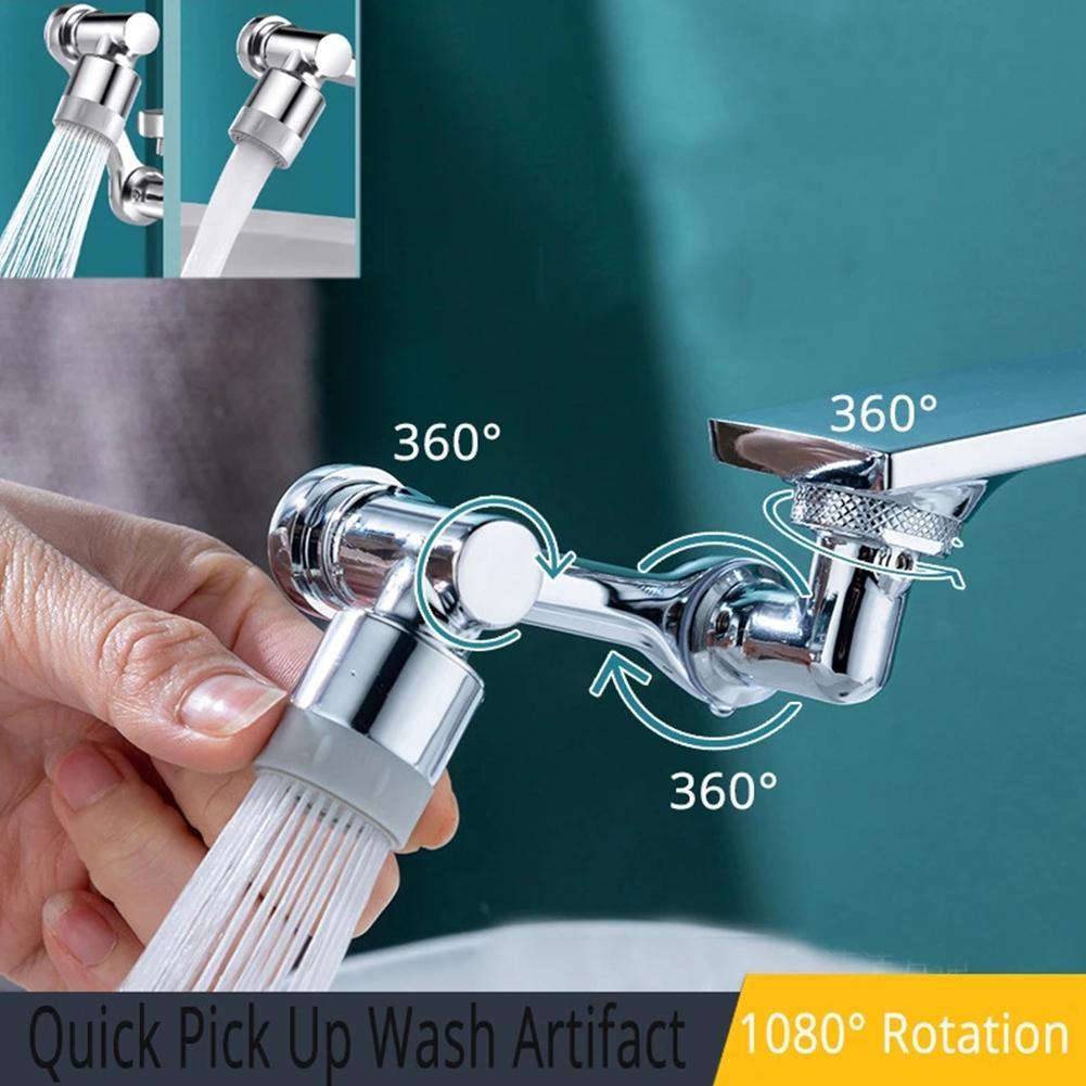 Universal 1080 Swivel Faucet Aerator Multifunction Faucet Extender