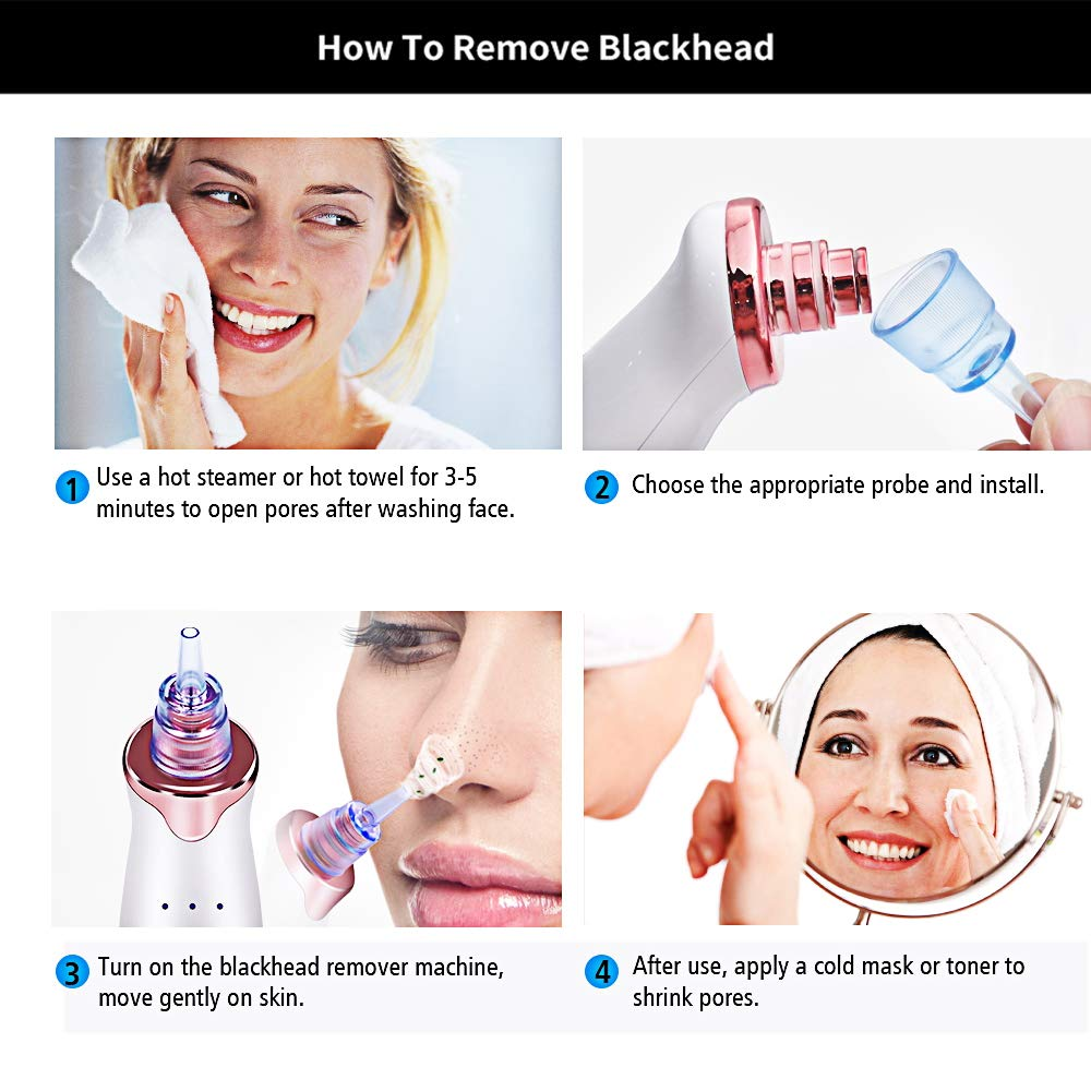Electric Blackhead Remover Pore Vacuum