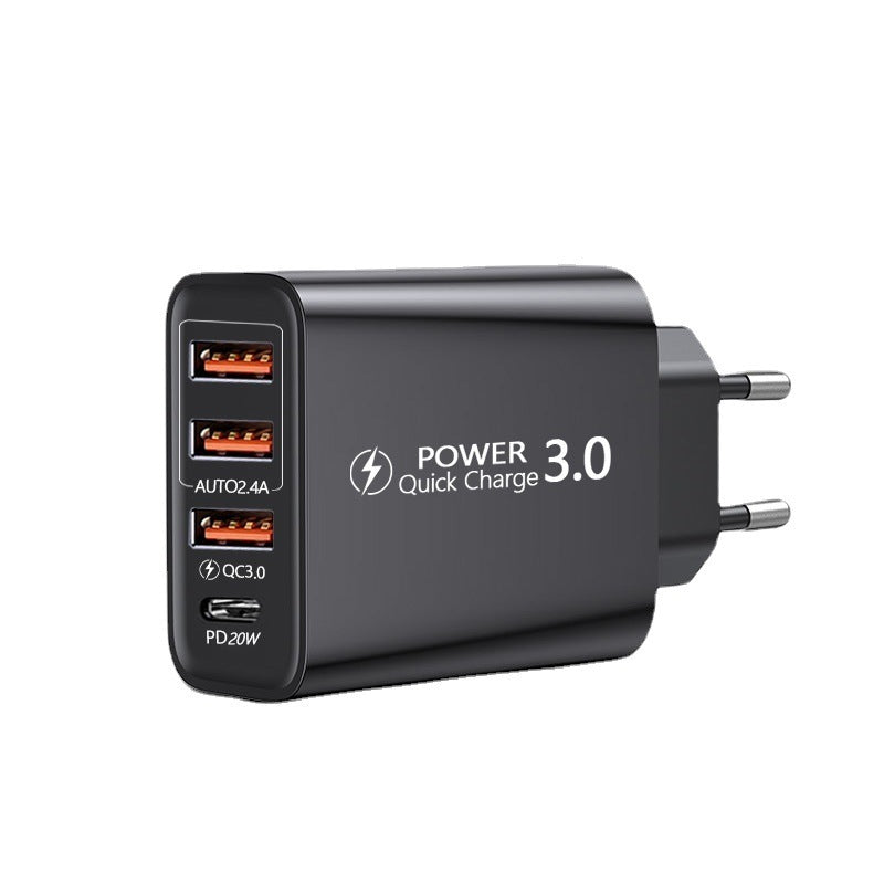 U.S. And European 3USB Mobile Phone Adapter