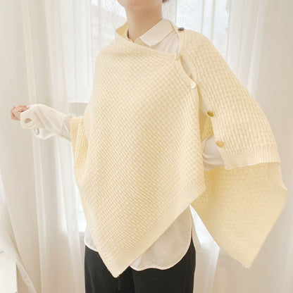 Warm Versatile Knitted Scarf Shawl