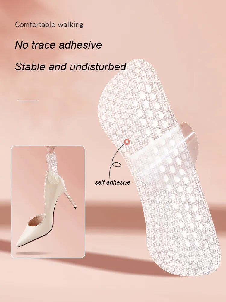 SMATLELF™ Silicone Heel Stickers Heels Grips for Women Men Anti Slip Heel Cushions