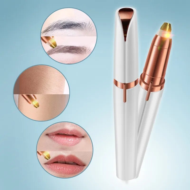 Women's Electric Eyebrow Trimmer Face Hair Remover