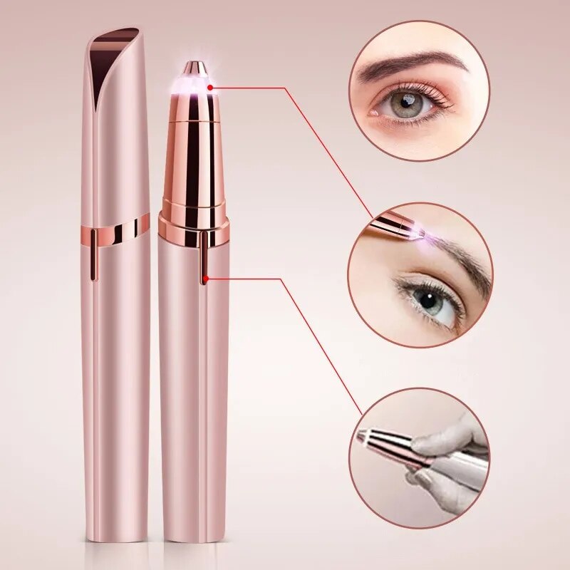 Women's Electric Eyebrow Trimmer Face Hair Remover