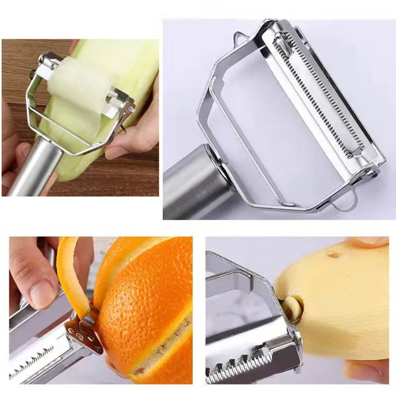 Vegetable Peeler Stainless Steel Double-Head Peeler